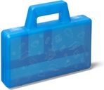 Transparent Blue Sorting Case To Go box