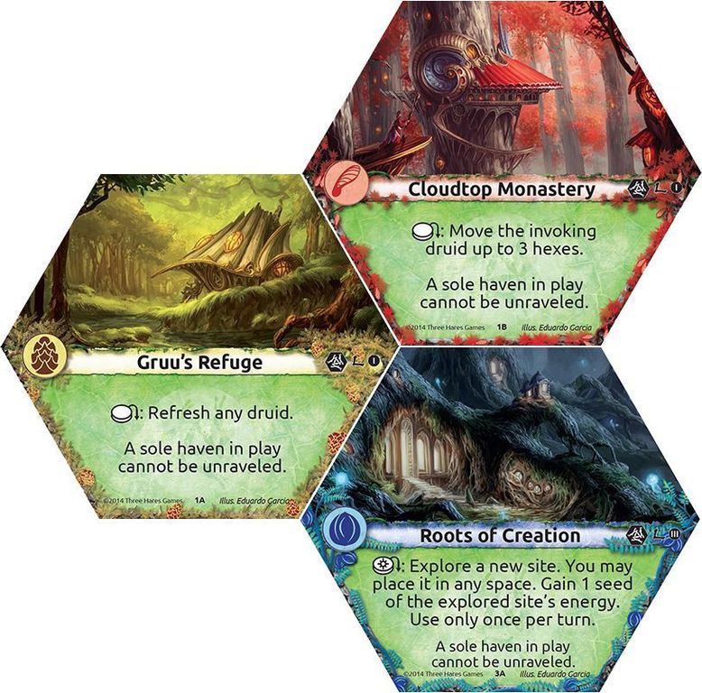 Lagoon: Land of Druids tiles