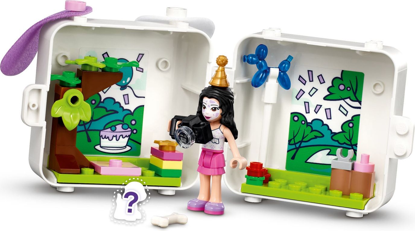 LEGO® Friends Le cube dalmatien d'Emma composants