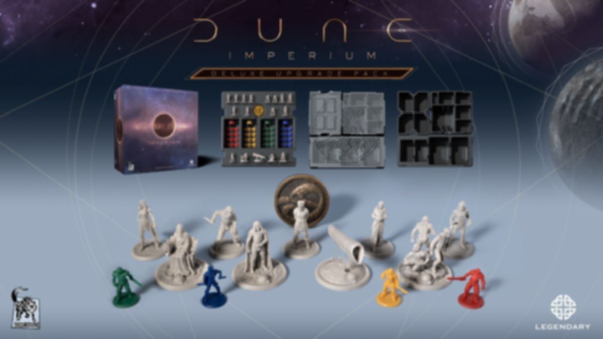 Dune: Imperium – Deluxe Upgrade Pack komponenten