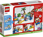 LEGO® Super Mario™ Uitbreidingsset: Dorries strandboulevard achterkant van de doos