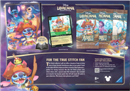 Disney Lorcana TCG: Azurite Sea Gift Set parte posterior de la caja