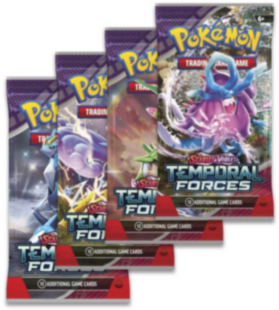 Pokémon TCG: Scarlet & Violet-Temporal Forces Booster Display Box (36 Packs) cards