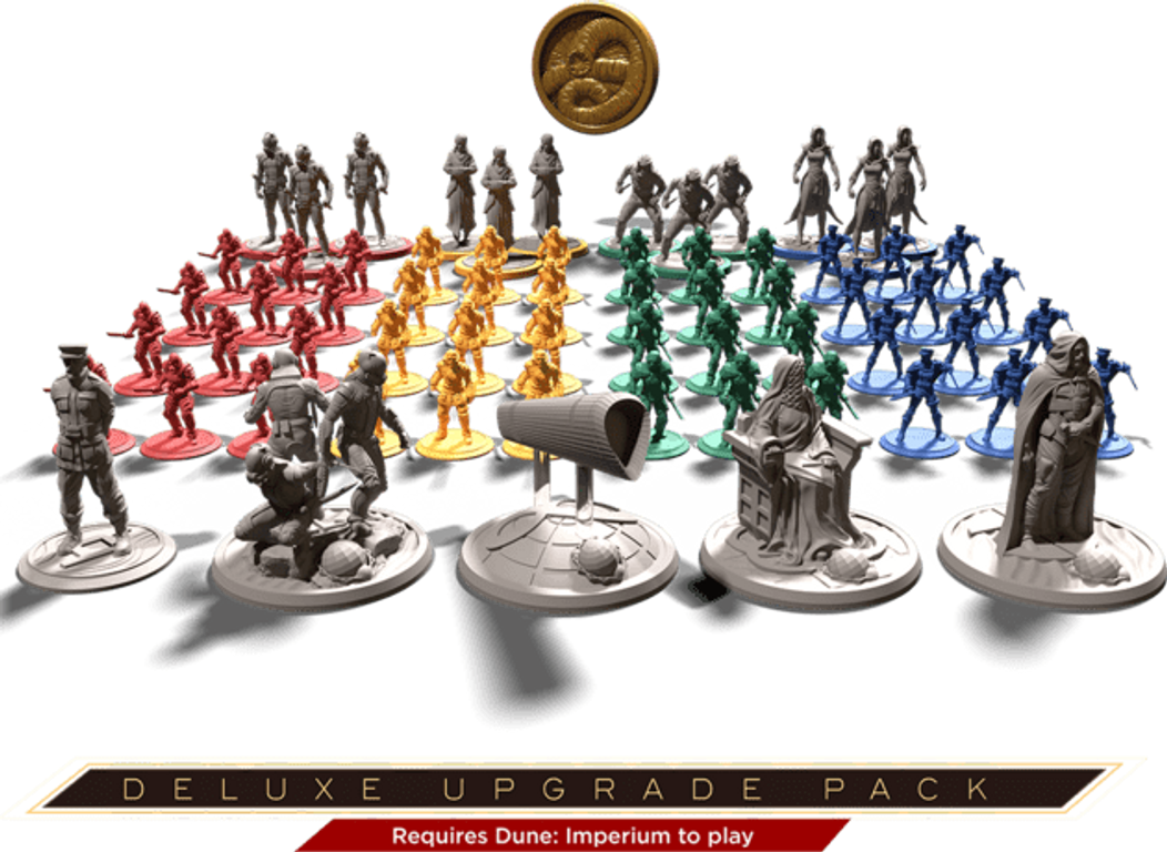 Dune: Imperium – Deluxe Upgrade Pack components