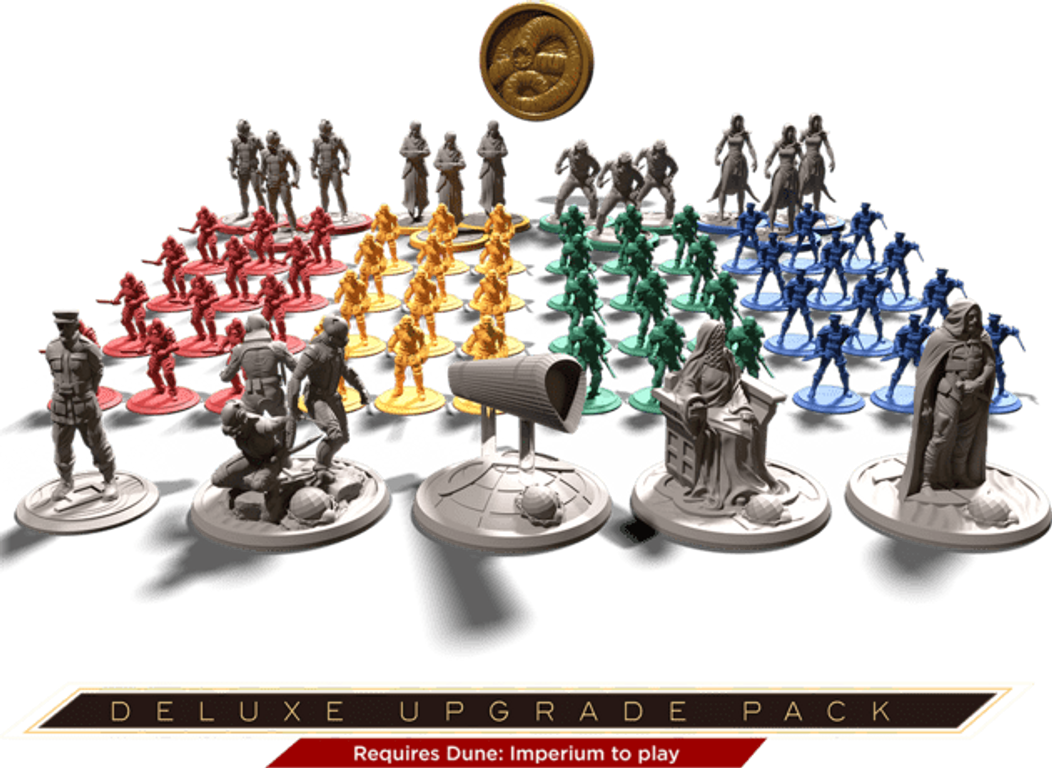 Dune: Imperium – Deluxe Upgrade Pack partes