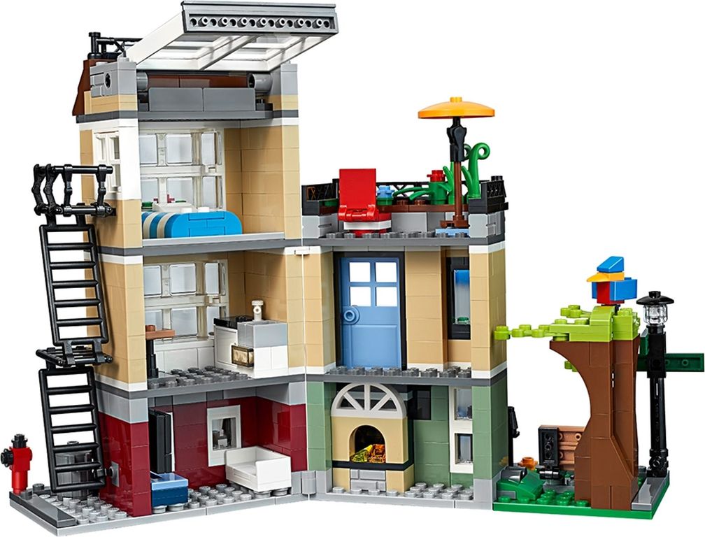 LEGO® Creator Park Street Townhouse interior