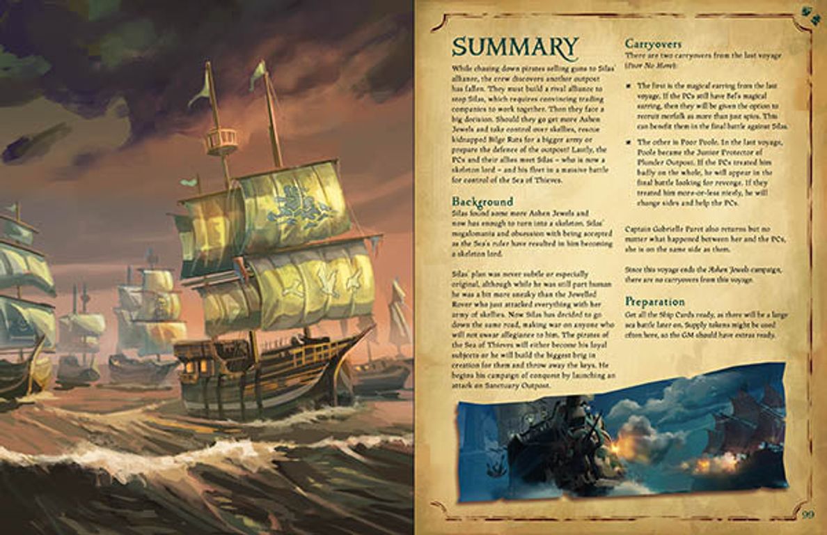 Sea of Thieves Roleplaying Game manual
