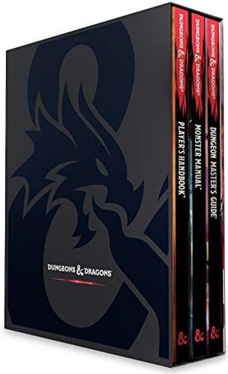 Dungeons & Dragons Core Rulebooks Gift Set box