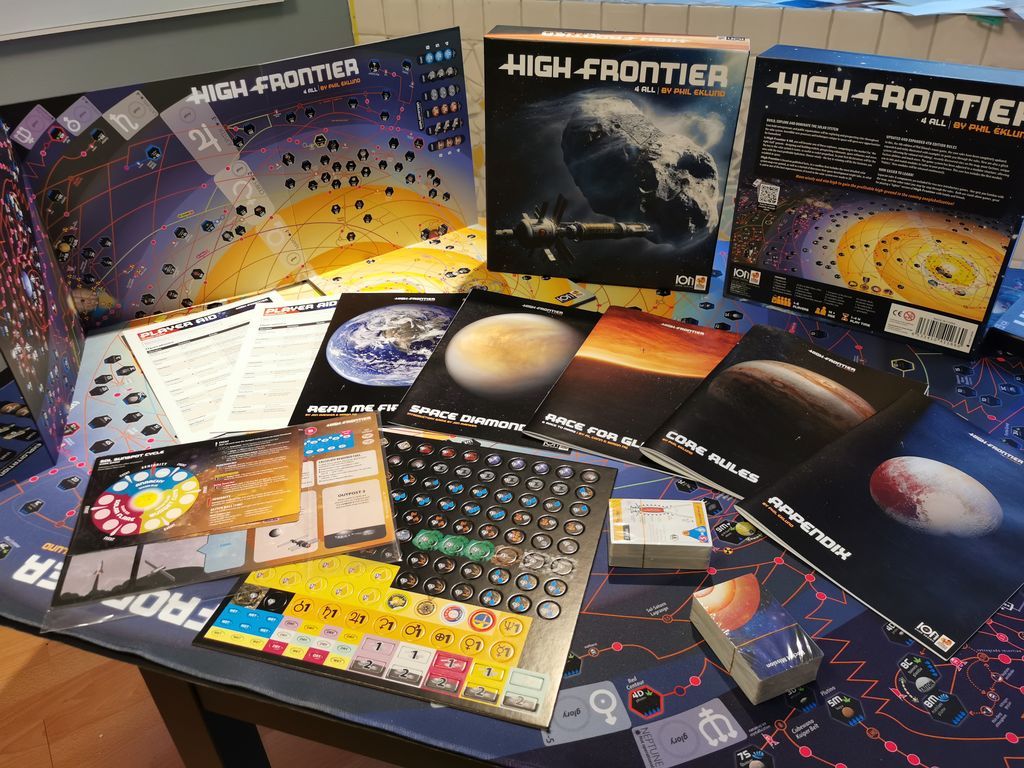 High Frontier 4 All components