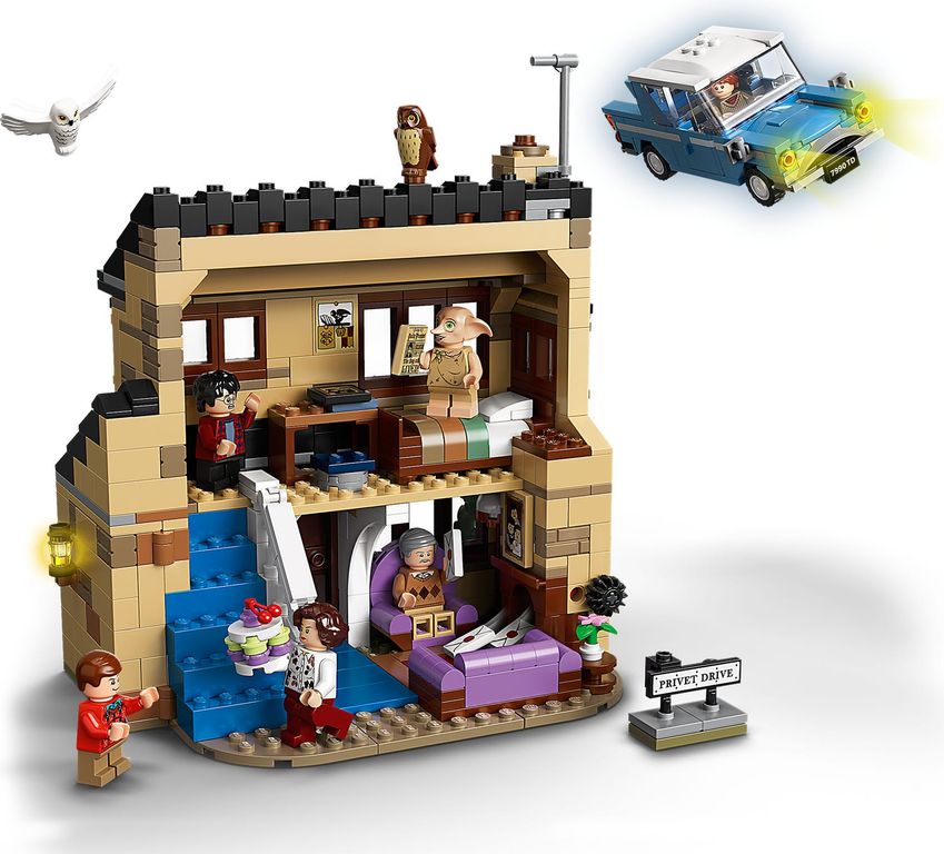 LEGO® Harry Potter™ 4 Privet Drive interior