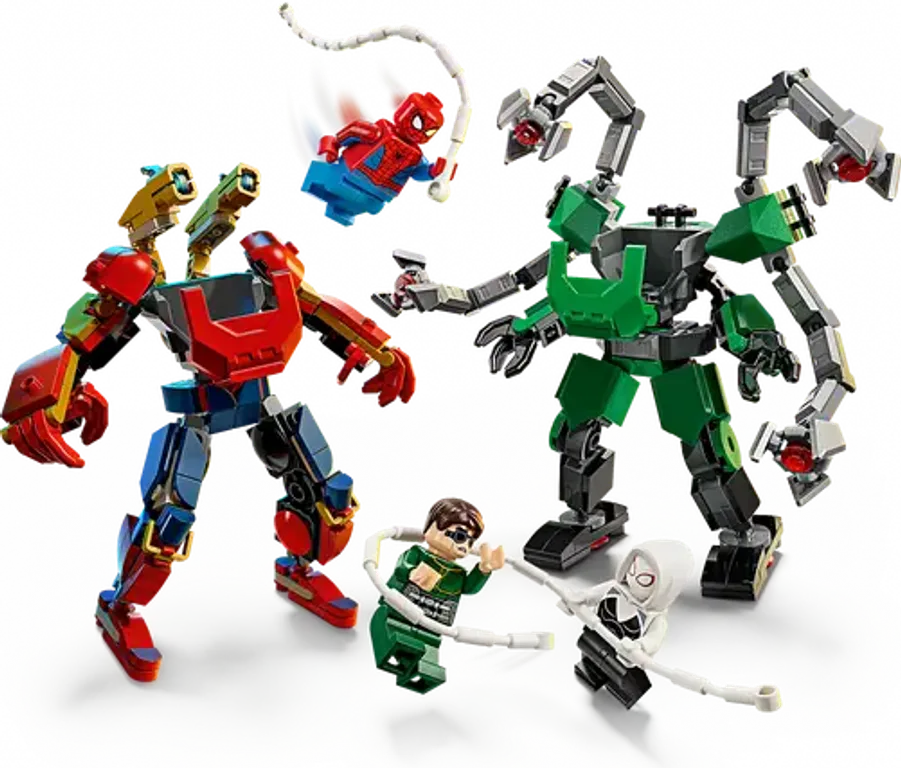 LEGO® Marvel Battaglia mech: Spider-Man vs. Doc Ock componenti