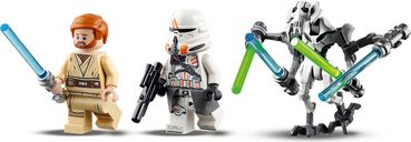 LEGO® Star Wars Le chasseur stellaire du Général Grievous figurines