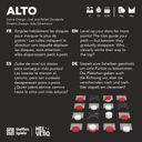 Alto back of the box