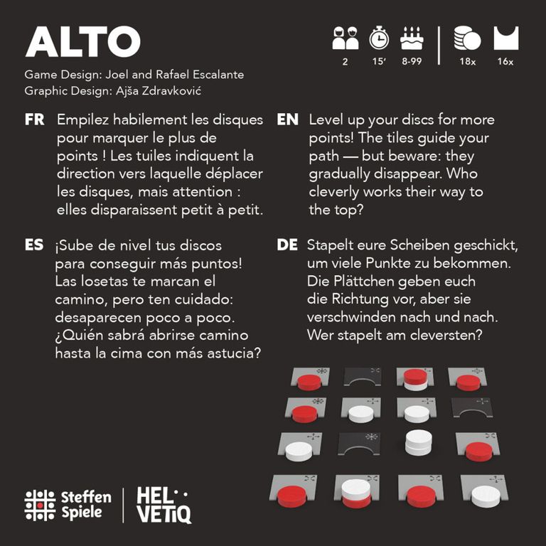 Alto back of the box