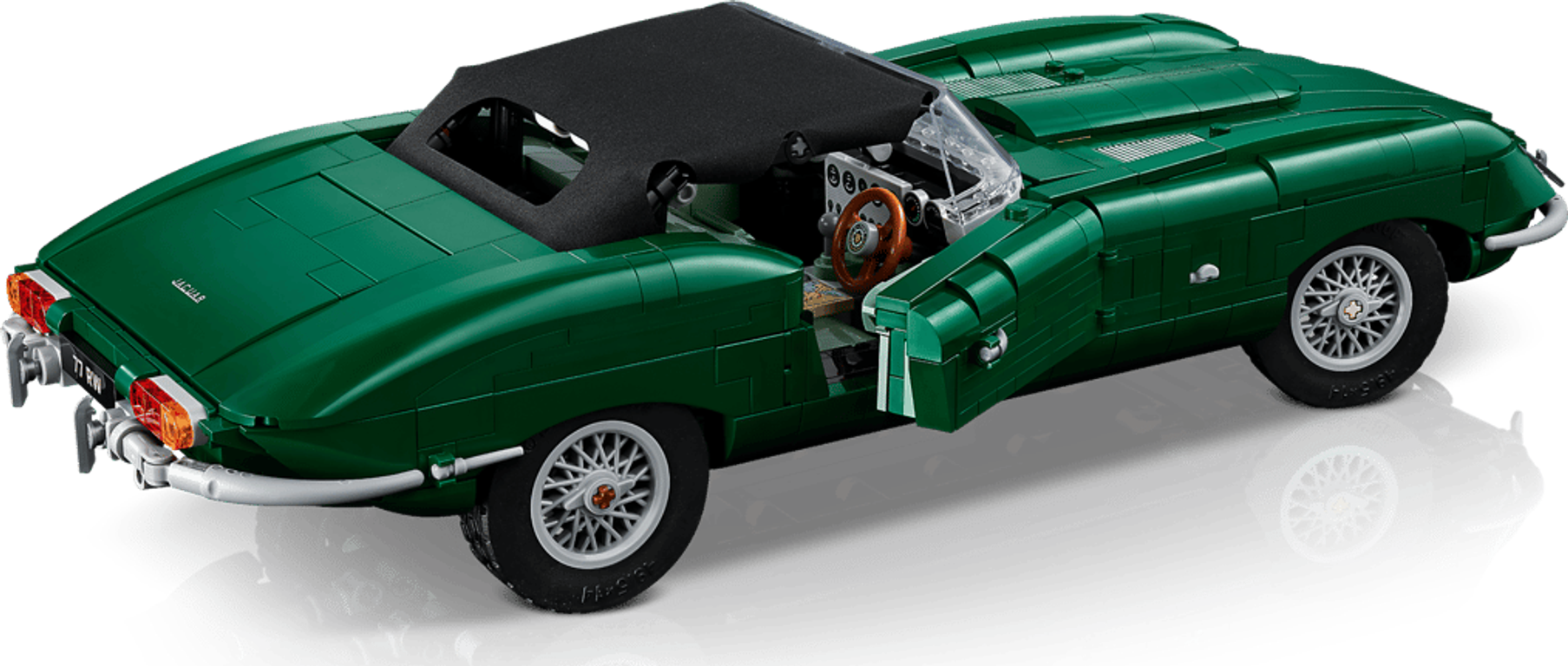 LEGO® Icons Jaguar E-Type components