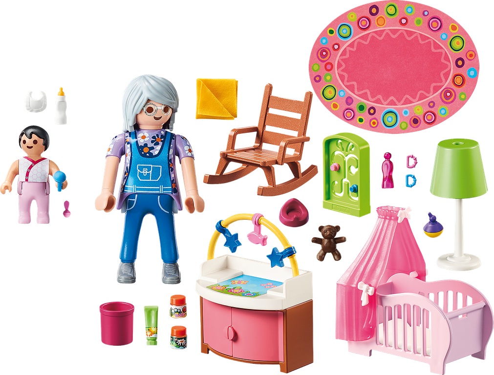 Playmobil® Dollhouse Nursery components