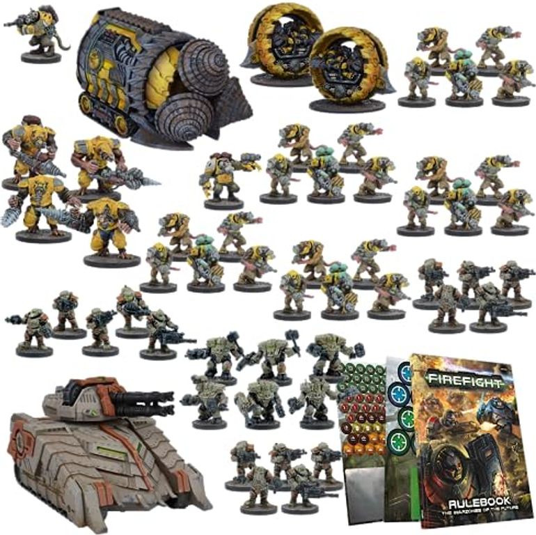 Firefight: Assault on Exham 2-Player Starter Set miniaturas