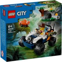 LEGO® City Le tout-terrain de l'explorateur de la jungle et le panda roux