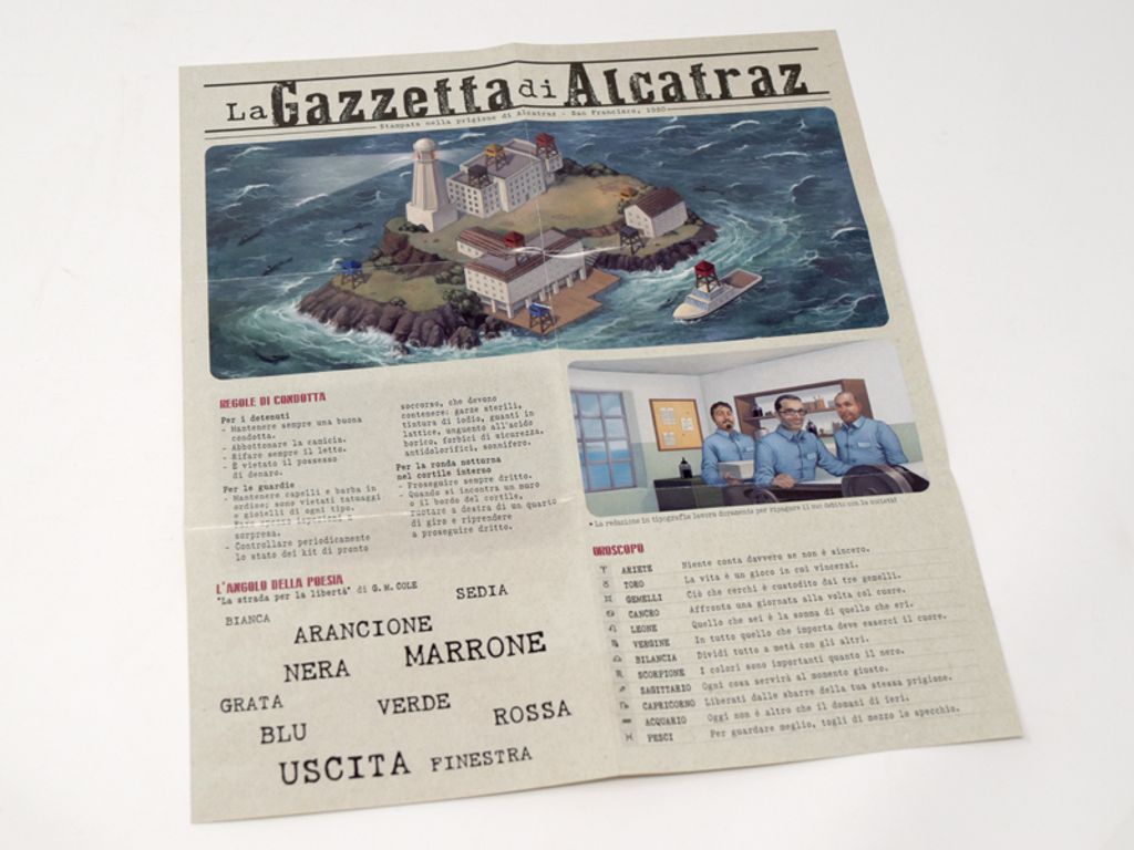 Deckscape: L'évasion d'Alcatraz manuel