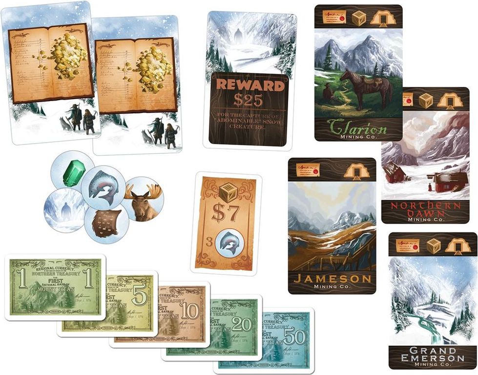 Klondike Rush components