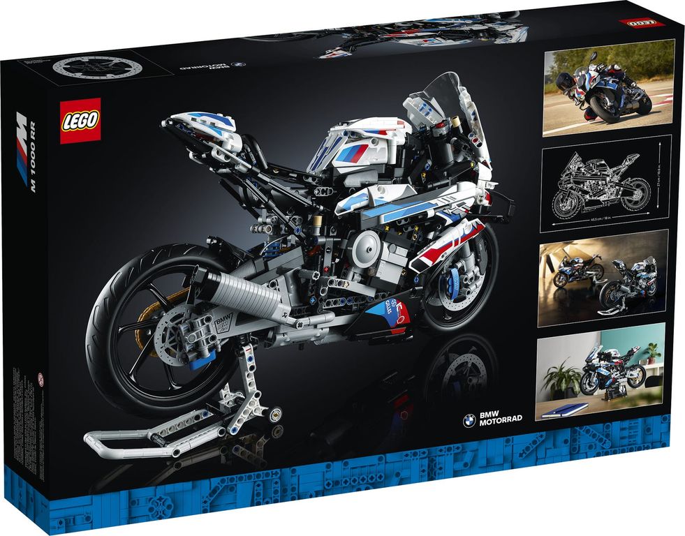LEGO® Technic BMW M 1000 RR back of the box