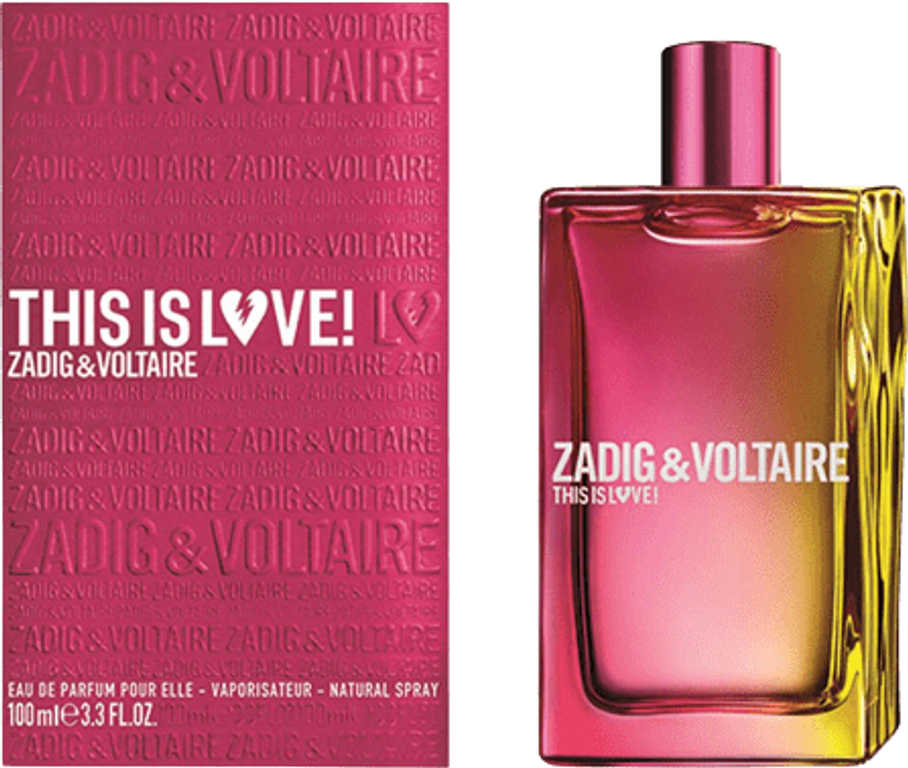 Zadig&Voltaire This Is Love! Eau de parfum boîte