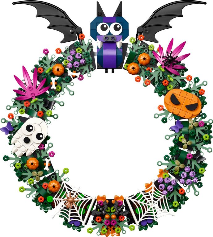 La couronne d'Halloween composants