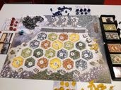 A Game of Thrones: Catan - Brotherhood of the Watch game board