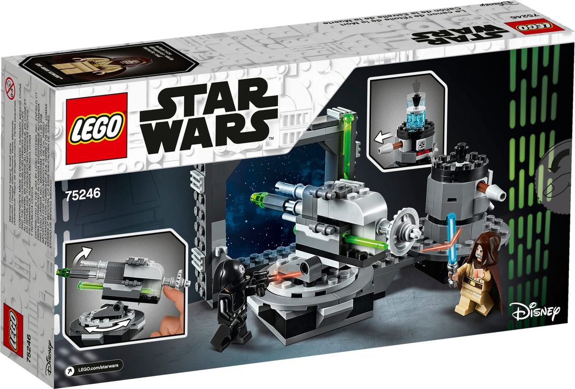 LEGO® Star Wars Todesstern™ Kanone rückseite der box