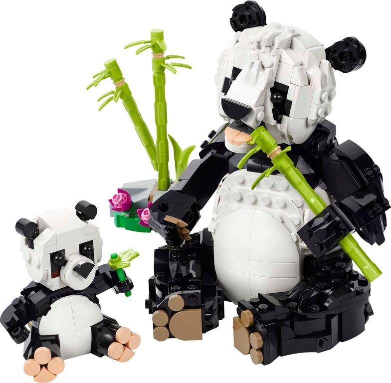 LEGO® Creator Wilde dieren: pandafamilie componenten