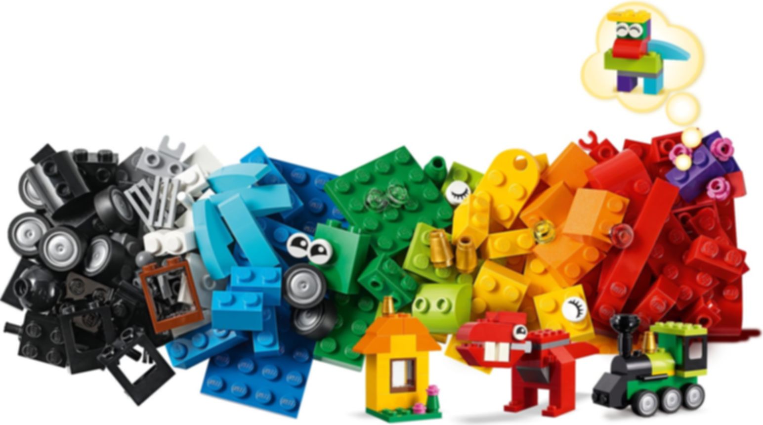 LEGO® Classic Stenen en ideeën componenten