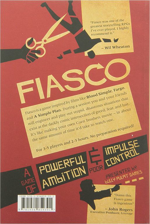 Fiasco back of the box