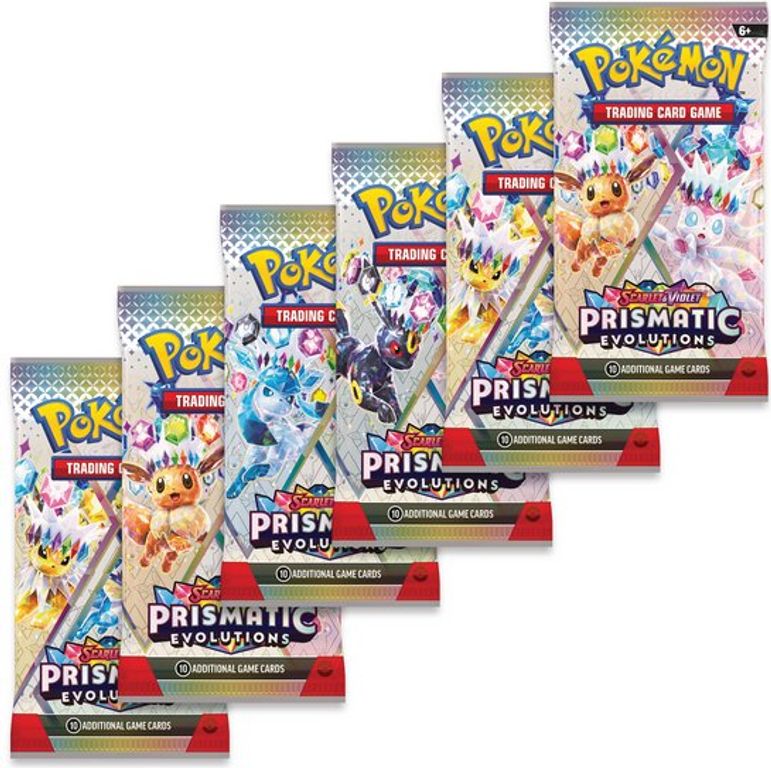 Pokémon TCG: Scarlet & Violet - Prismatic Evolutions Booster Bundle carte