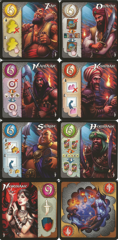 Five Tribes: The Thieves of Naqala cards