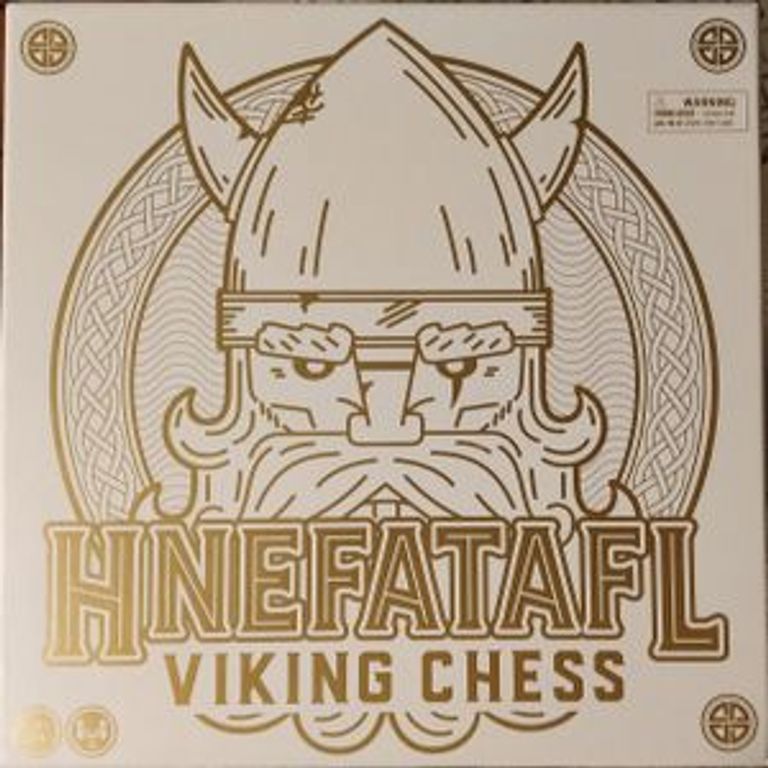 Hnefatafl - het Vikingspel - bevat een uniek katoenen tas/zakdesign om