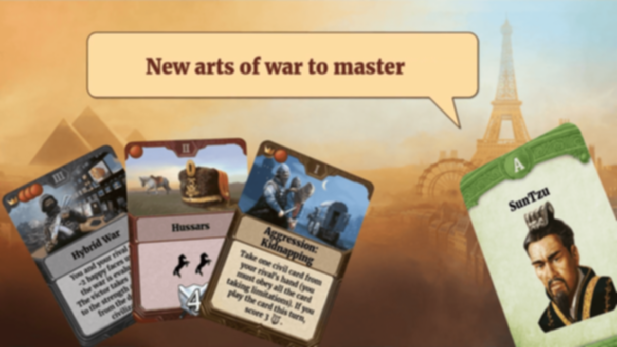 Through the Ages: New Leaders and Wonders components