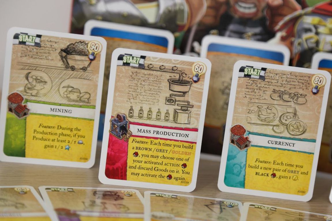 Imperial Settlers: Rise of the Empire cartes