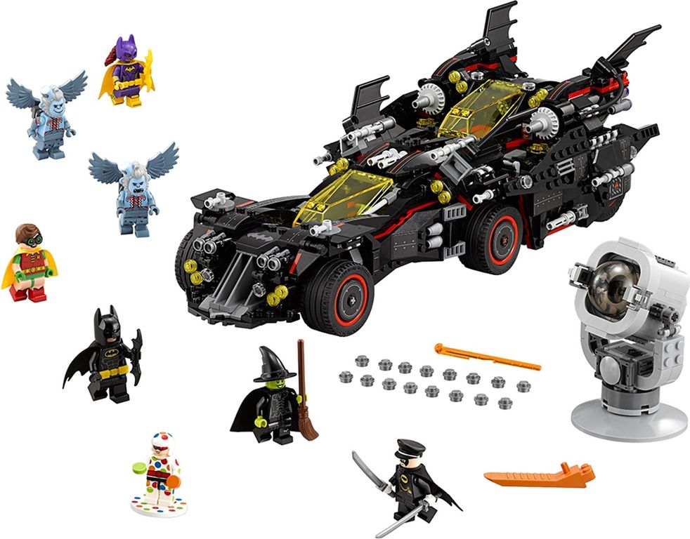 LEGO® Batman Movie La Batmobile suprême composants