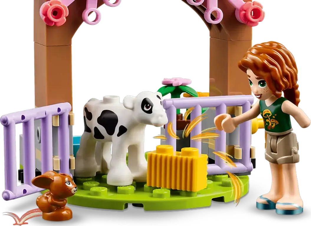 LEGO® Friends Autumn's Baby Cow Shed minifigures