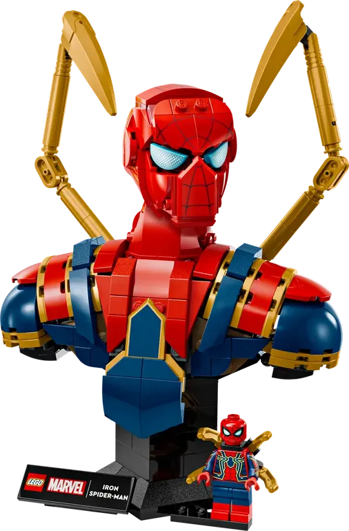 LEGO® Marvel Busto de Iron Spider-Man partes