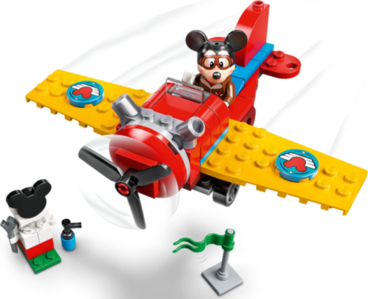LEGO® Disney Avión Clásico de Mickey Mouse jugabilidad