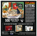 Exploding Kittens: Cats in Quarantine back of the box