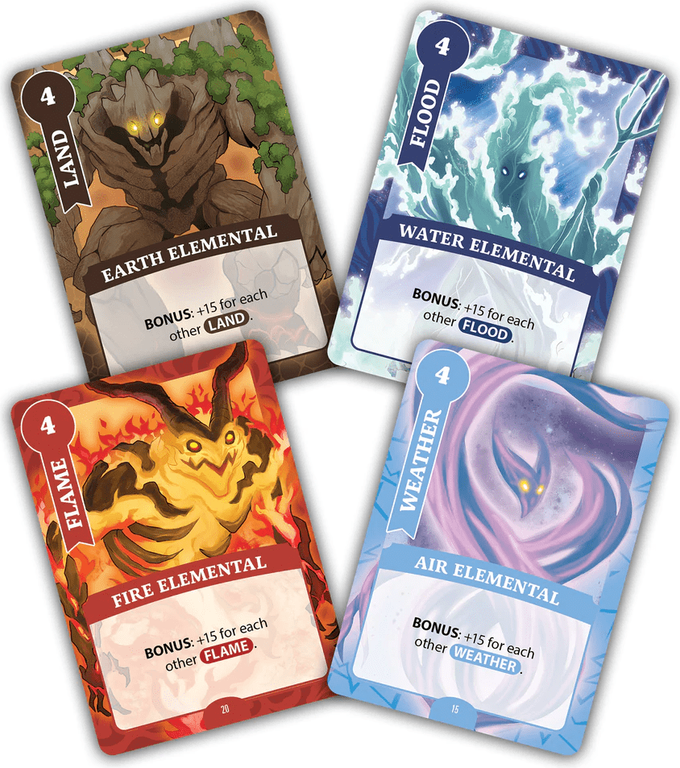 Fantasy Realms: Deluxe Edition cards