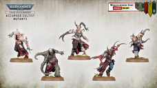 Warhammer 40.000 - Accursed Cultists miniature