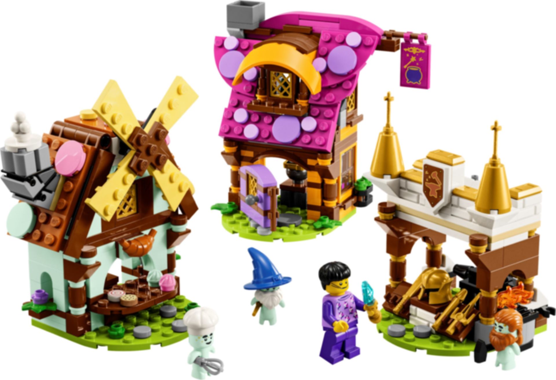 LEGO® DREAMZzz™ Dream Village components