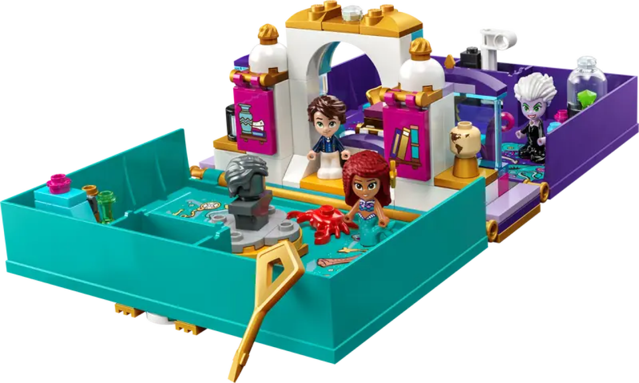 LEGO® Disney Die kleine Meerjungfrau - Märchenbuch komponenten