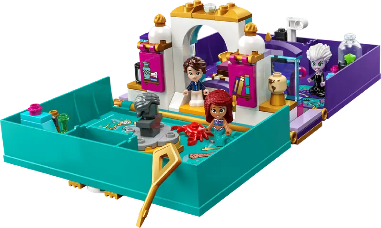 LEGO® Disney The Little Mermaid Story Book components