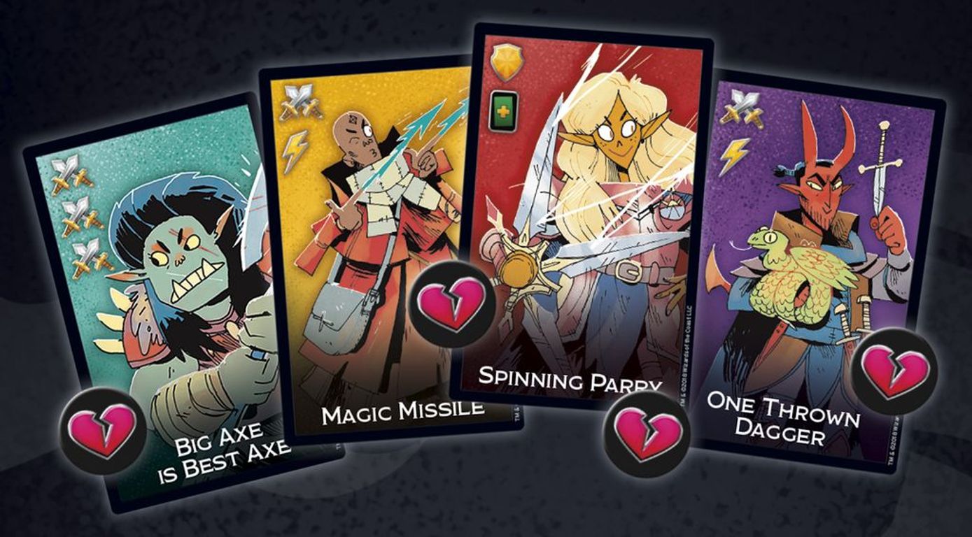 Dungeon Mayhem cartes