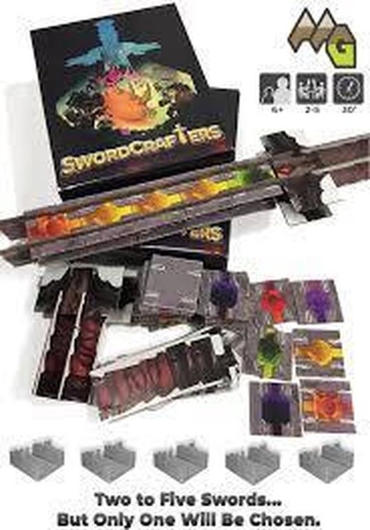 Swordcrafters Expanded Edition components