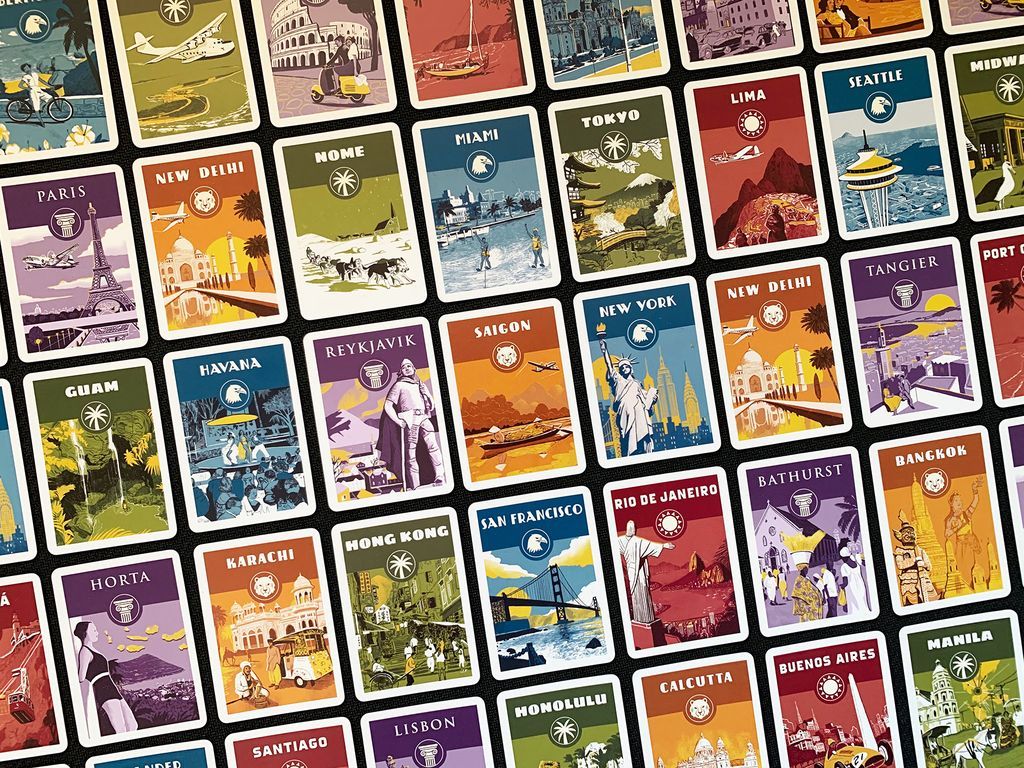 Pan Am cartes